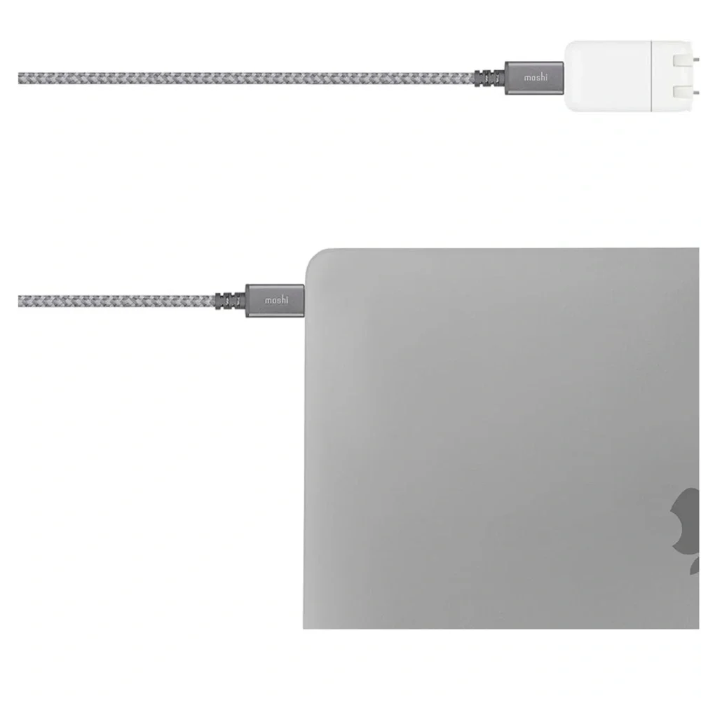 NEW Moshi Integra USB-C to USB-C Charge/Sync Cable 100W 6.6ft/2m